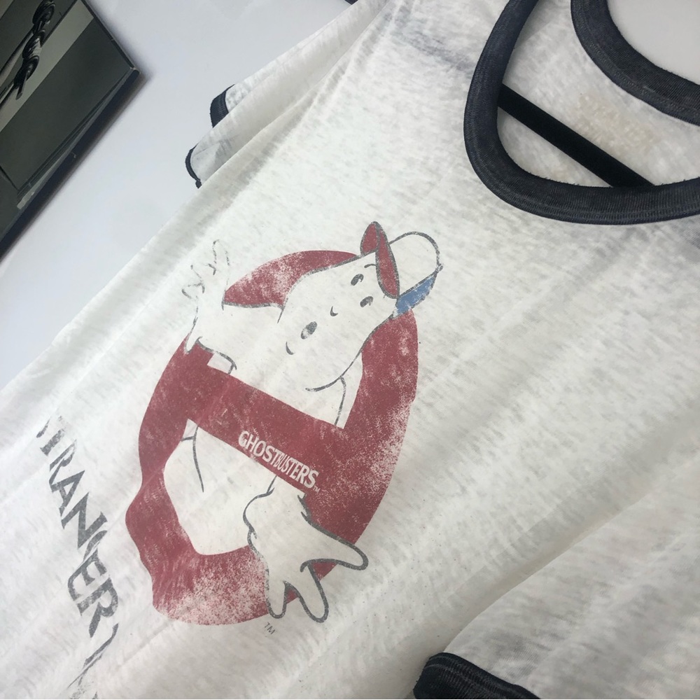 3/$30 XXL Stranger Things/Ghostbusters Burnout Tee